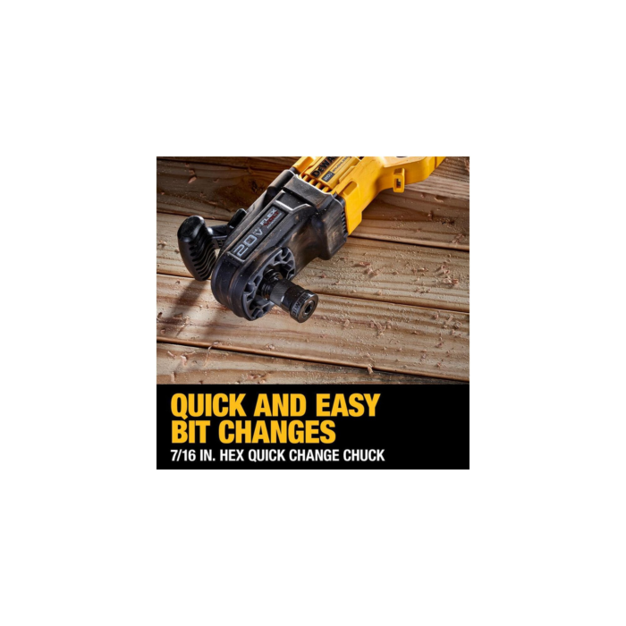 DEWALT 20V MAX* Brushless Cordless 7/16 in Compact Quick Change
