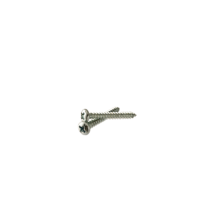 Tapping Screw, Type A, #8-15, 2 1/2" Length, Pan Head, Phillips/Slotted Combo, Zinc Plated