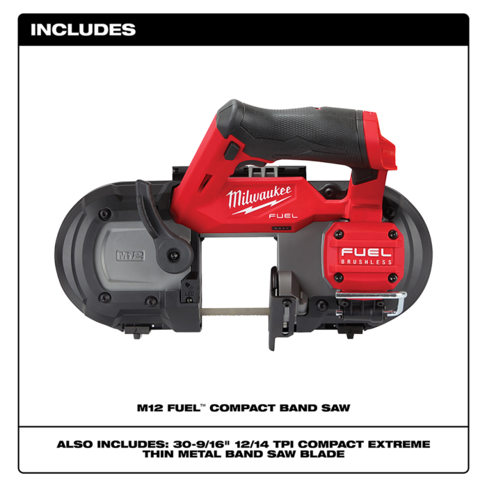 Milwaukee M12 FUEL Compact Band Saw