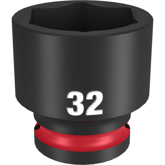 Milwaukee SHOCKWAVE™ Impact Duty 1/2" Drive 32MM Standard 6 Point Socket