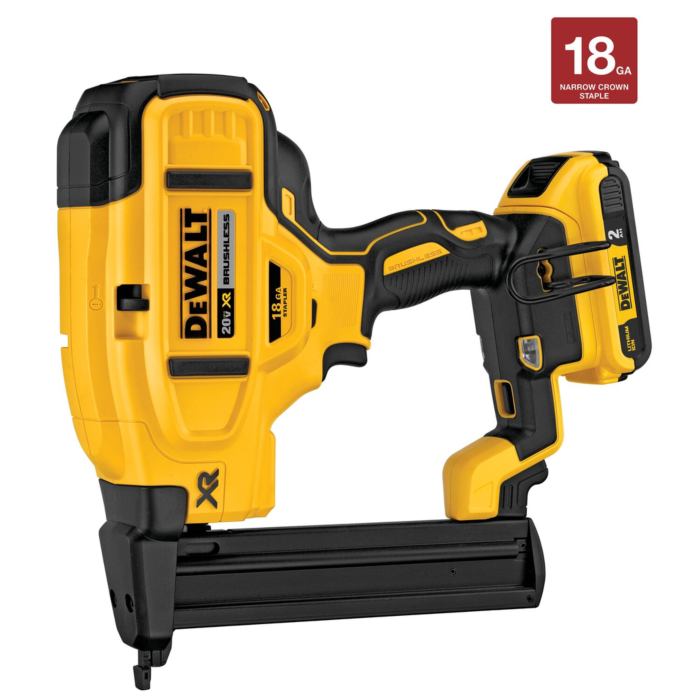 Dewalt DEWALT 20V MAX* XR 18 Guage Cordless Narrow Crown