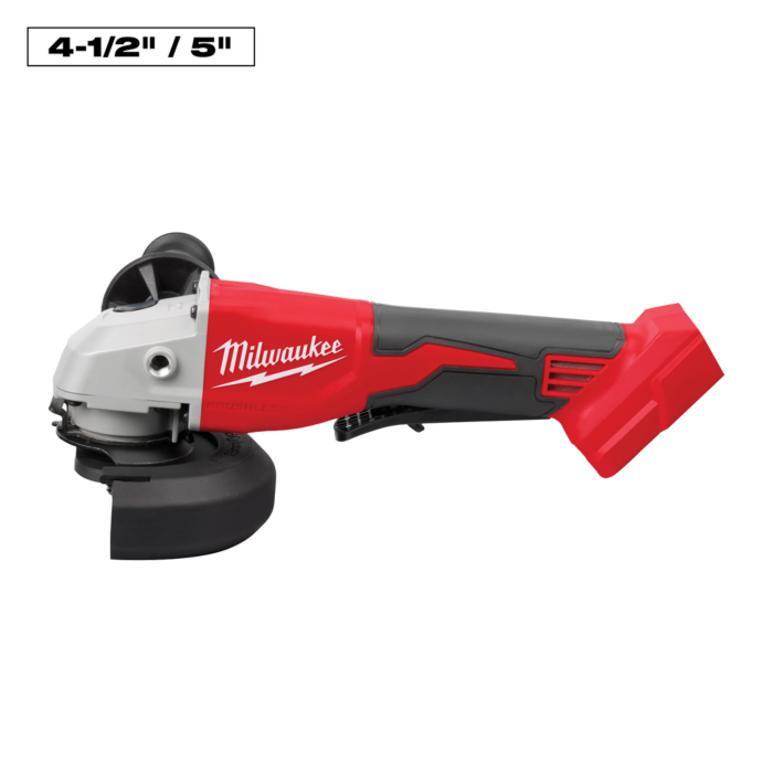 Milwaukee M18™ Brushless 4-1/2" / 5" Cut-Off Grinder, Paddle Switch