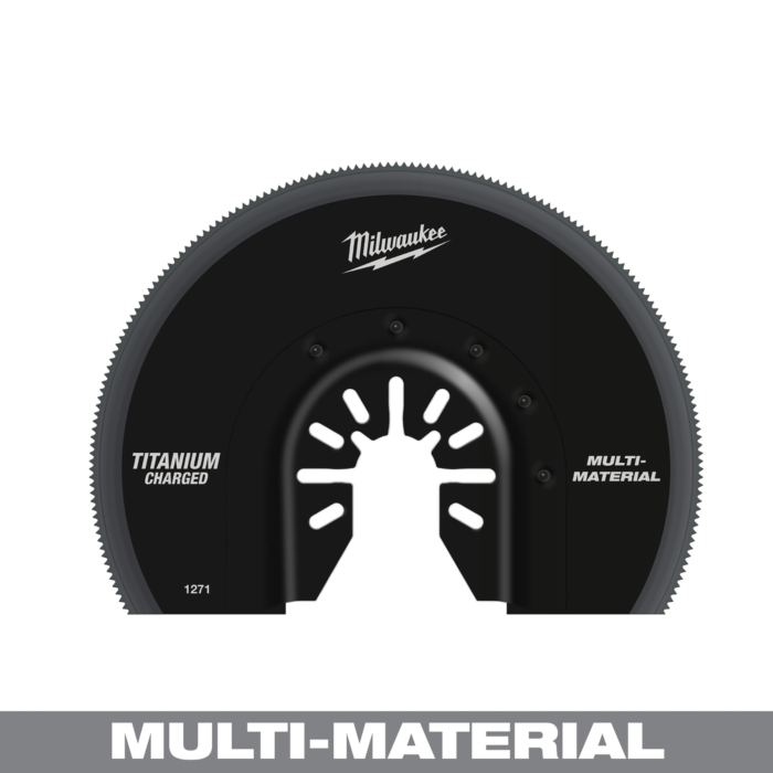 Milwaukee 3-1/2” Segmented Bi-Metal Multi-Material Universal Fit Oscillating Multi-Tool Blade (1 PK)