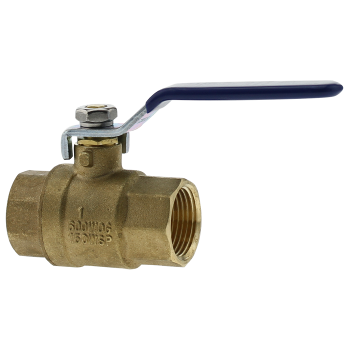 NL 1"FPT BALL VALVE W/ DRAIN