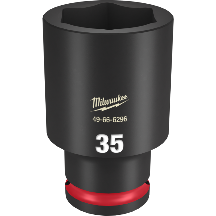 Milwaukee SHOCKWAVE™ Impact Duty 1/2" Drive 35MM Deep 6 Point Socket