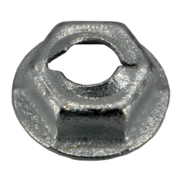 Hex Fl TC Nut Zn, 3/16 x 1/2