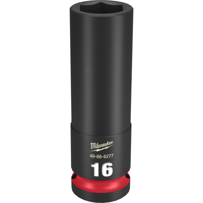 Milwaukee SHOCKWAVE™ Impact Duty 1/2" Drive 16MM Deep 6 Point Socket