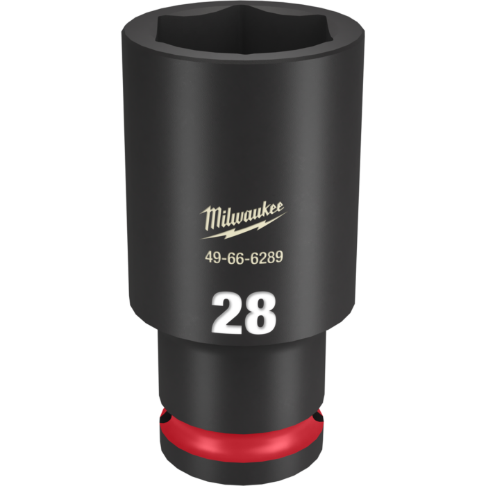 Milwaukee SHOCKWAVE™ Impact Duty 1/2" Drive 28MM Deep 6 Point Socket