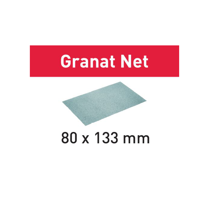 Abrasive net STF 80x133 P80 GR NET/50 Granat Net