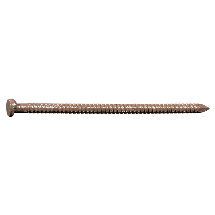 1-5/8" Walnut Brown Painted Steel Panel Flat Head Nails