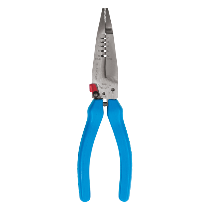 Channellock 7.5" Forged Wire Stripper, XLT™, 10to20 AWG Strip, Cut