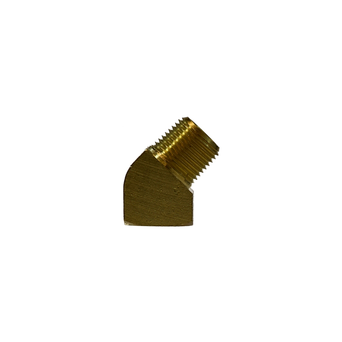3/8 MIPXFIP BRASS 45 STREET ELBOW