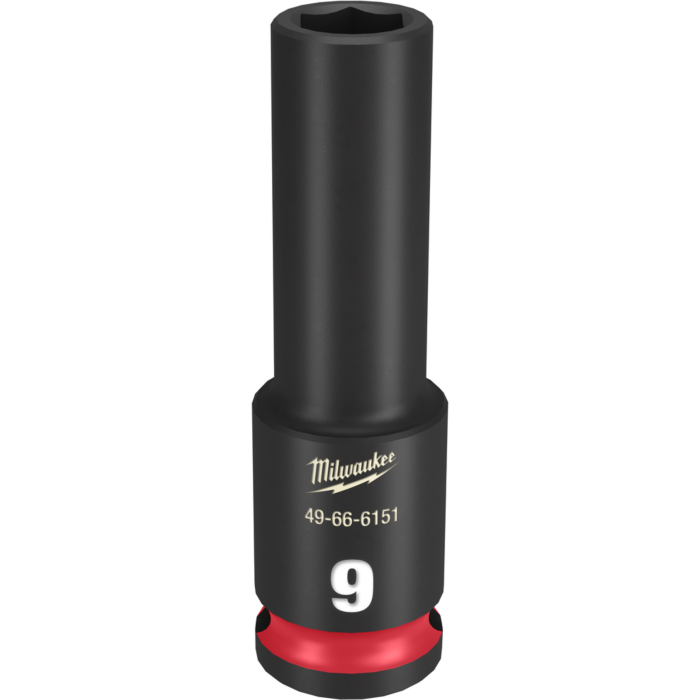 Milwaukee SHOCKWAVE™ Impact Duty 3/8" Drive 9MM Deep 6 Point Socket