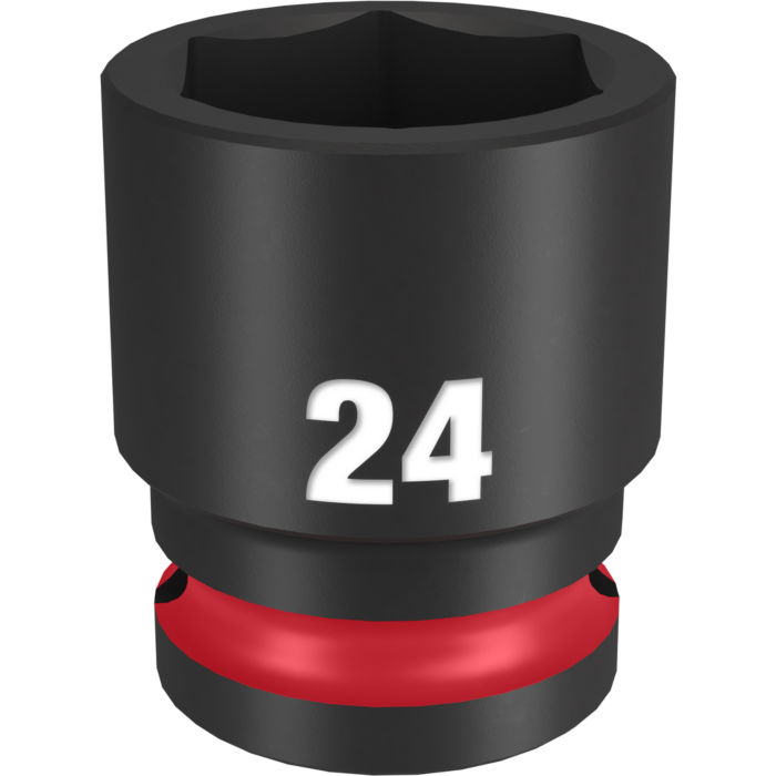 Milwaukee SHOCKWAVE™ Impact Duty 1/2" Drive 24MM Standard 6 Point Socket