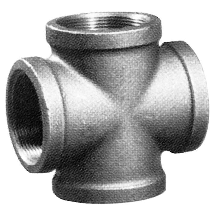 3/8" Cross Galvanized