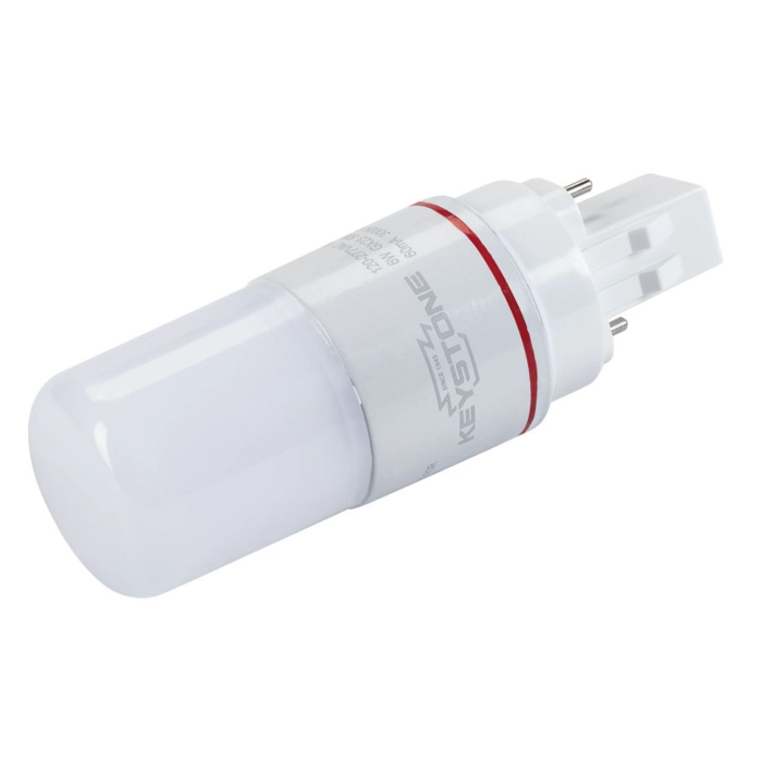 Keystone 5W 2-Pin Compact LED Lamp, 3000K