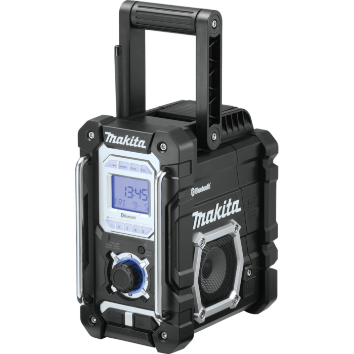 Makita 18V LXT® / 12V max CXT® Lithium‑Ion Cordless/Corded Bluetooth® Job Site Radio, Tool Only