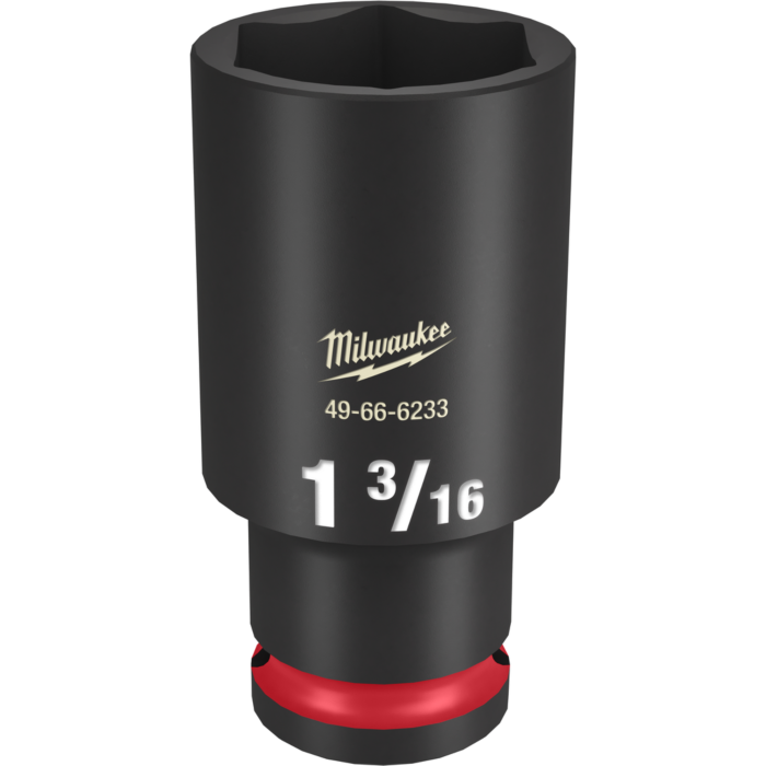 Milwaukee SHOCKWAVE™ Impact Duty 1/2" Drive 1-3/16" Deep 6 Point Socket