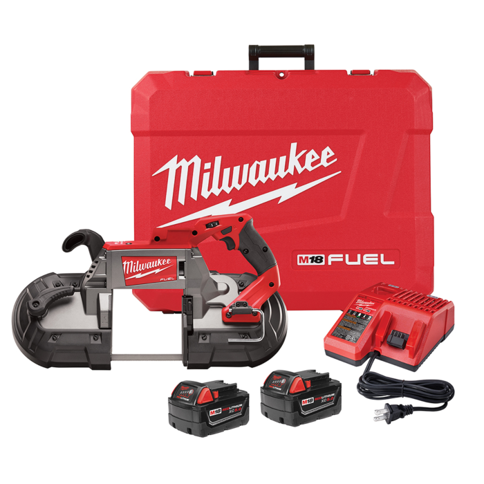 Milwaukee M18 FUEL Deep Cut Band Saw 2 Battery Kit