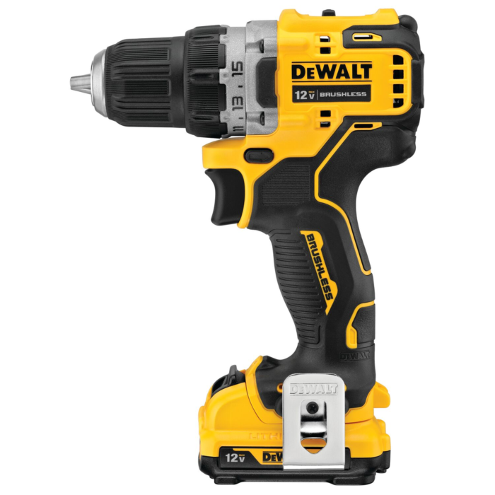 Dewalt DEWALT 12V MAX XTREME Cordless Brushless 3 8 in Drill Driver Kit 2 Lithium Ion Batteries with Charger