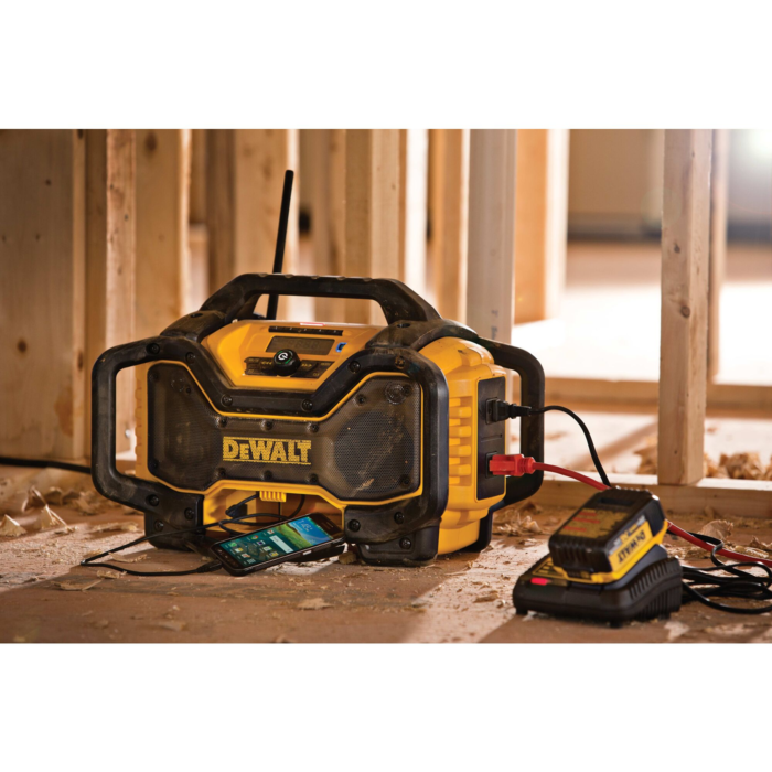 DEWALT 20V MAX** Portable Radio and Battery Charger, Bluetooth