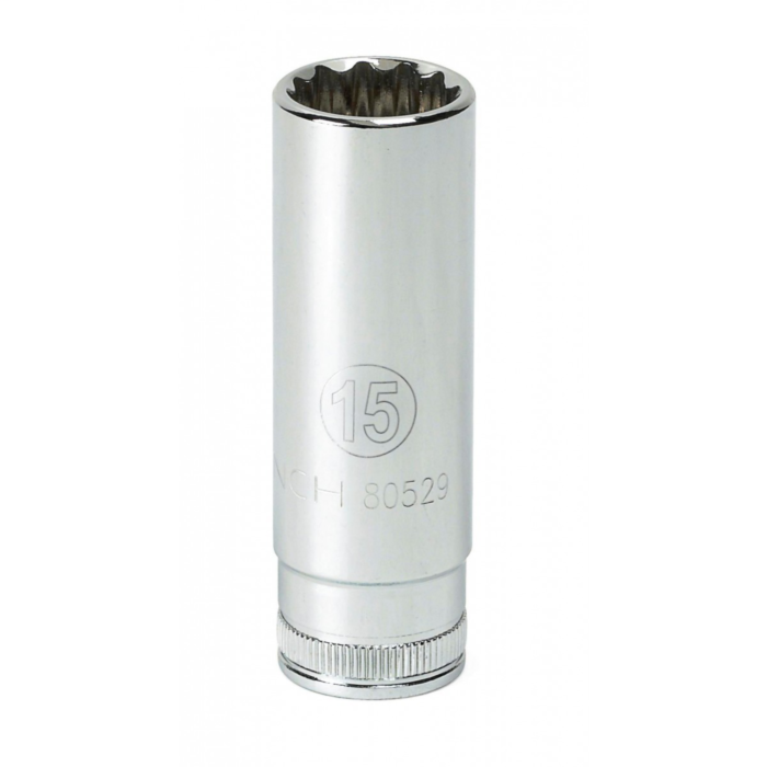 3/8" Drive 6 Point Deep Metric Socket 13mm