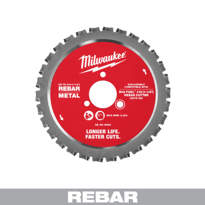 Milwaukee Rebar Cutting Blade #10 (1-1/4 in.)