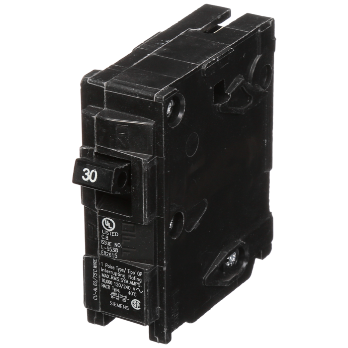 BREAKER 30A 1P 120V 10K QP