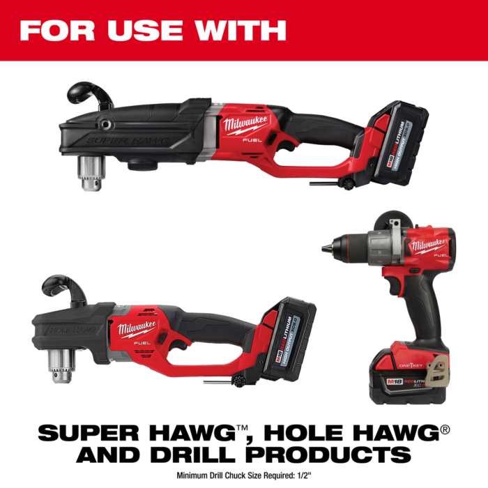 Milwaukee 9 pc. Big Hawg with Carbide Teeth PACKOUT Kit