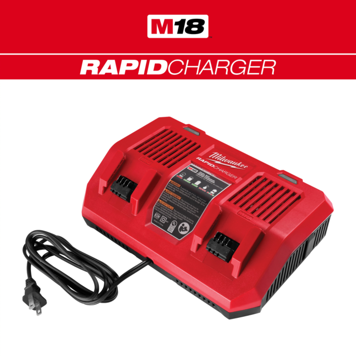 Milwaukee M18™ Dual Bay Simultaneous Rapid Charger