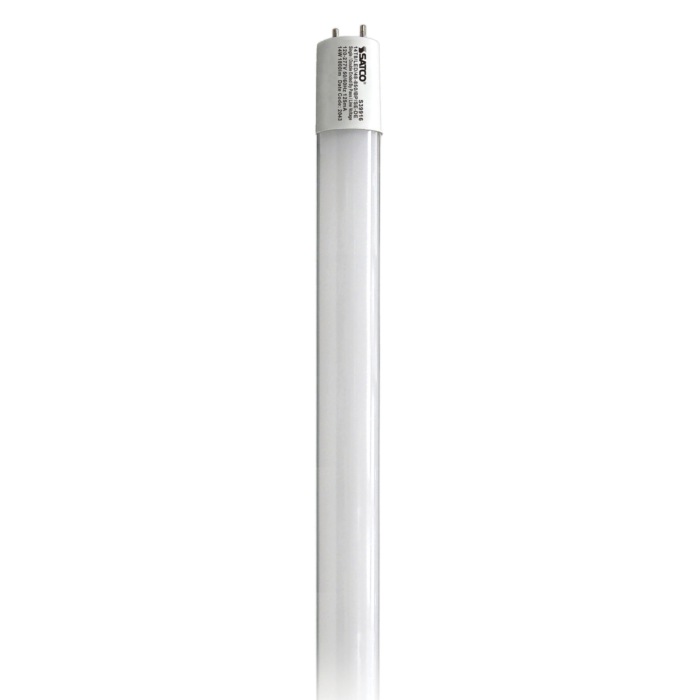 Satco 14 Watt T8 LED - 4Ft - 5000K - Medium Bi Pin base - 50000 Average rated hours - 1800 Lumens - Type B - Ballast Bypass - Single or Double Ended Wiring
