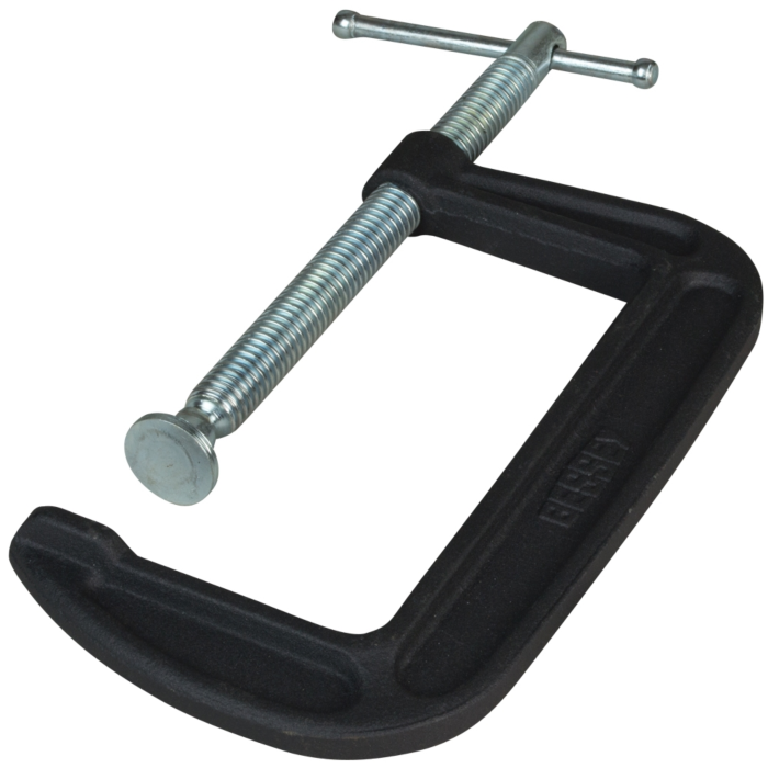 Bessey Tools Drop Forged C-clamp 5 Inch Capacity, 3 Inch Throat