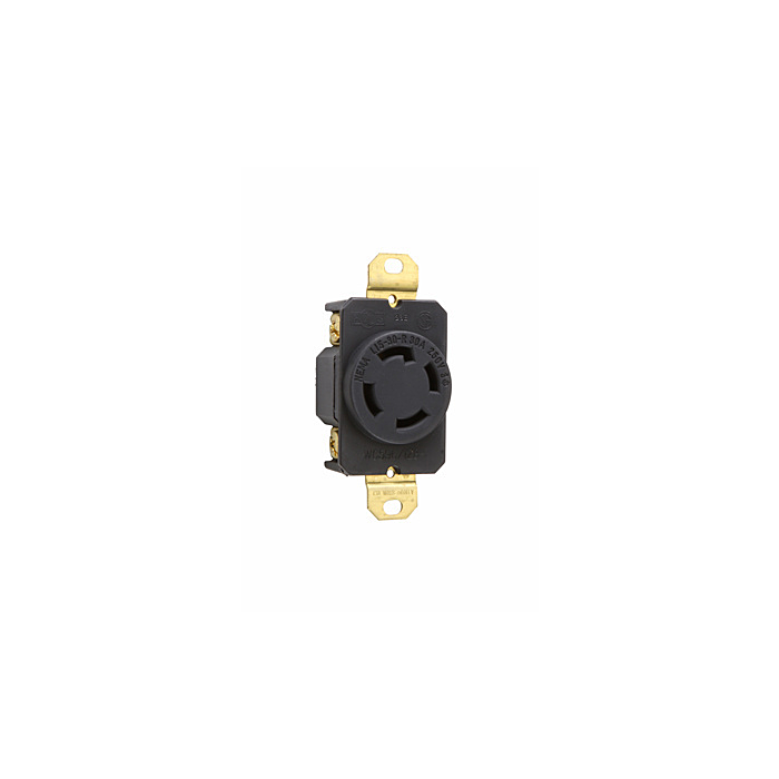 Pass & Seymour 30A NEMA L1530 Single Receptacle