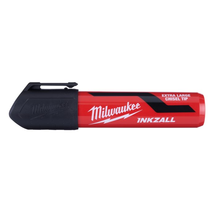 Milwaukee INKZALL™ (12) Extra Large Chisel Tip Black Marker