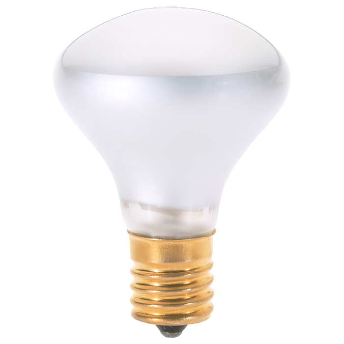Satco 40 Watt R14 Incandescent - Clear - 1500 Average rated hours - 280 Lumens - Intermediate base - 120 Volt - Carded