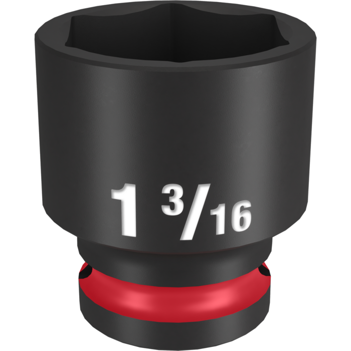 Milwaukee SHOCKWAVE™ Impact Duty 1/2" Drive 1-3/16" Standard 6 Point Socket