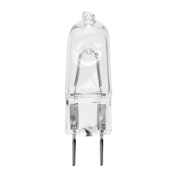 Satco 100 Watt - Halogen - T4 - Clear - 2000 Average rated hours - 1700 Lumens - Bi Pin G8 base - 120 Volt