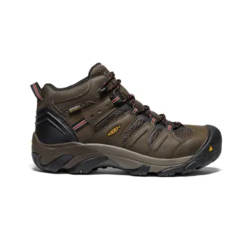 Men's Lansing Mid Waterproof Work Shoe (Steel Toe)