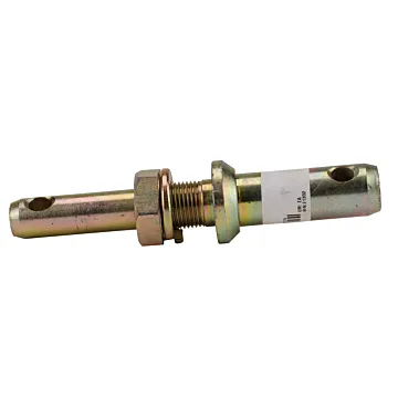 Double HH 7/8 and 1-1/8 in Diameter 1-2 Adjustable Forged Category Yellow Zinc Plated Type C Lift Arm Pin