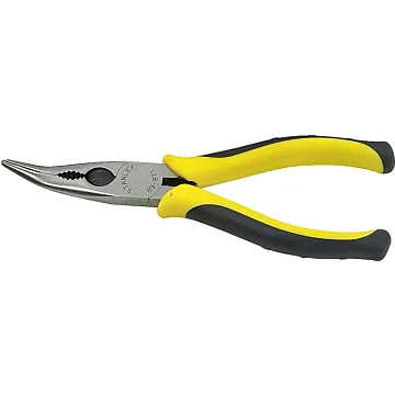 Stanley STANLEY 89-871 Nose Plier, 6-3/8 in OAL, 1-1/4 in Jaw Opening, Black/Yellow Handle, Comfort-Grip Handle, 11/16 in W Jaw