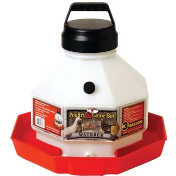 Little Giant Products Little Giant PPF3 Poultry Waterer, 3 gal Capacity, Plastic