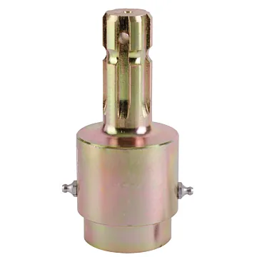 Double HH PTO OverRun Coupler 1-1/8 in-1-3/8