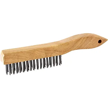 ProSource WB00416S Wire Brush, Metallic Bristle, 3/4 in W Brush, 10-7/8 in OAL