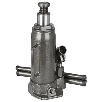 Pro-Lift ProSource T010708 Hydraulic Bottle Jack, 8 ton, 9-1/16 to 18 in Lift, Steel, Gray