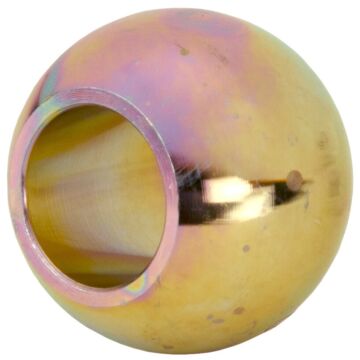 Double HH 1 in dia x 1-3/4 in L Hole Size 2 Category Yellow Zinc Plated Replacement Ball