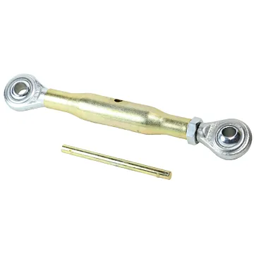 Double HH 1-1/4 in Hole Size 3 Category Yellow Zinc Plated Top Link