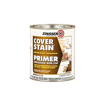 Zinsser High Hide Cover-Stain® Primer - 1 Qt - White