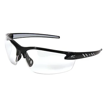 Edge Eyewear Edge DZ111-1.5-G2 Magnifier Safety Glasses, Black Frame, Polycarbonate Lens, Half Wraparound Frame, Bayonet Temple