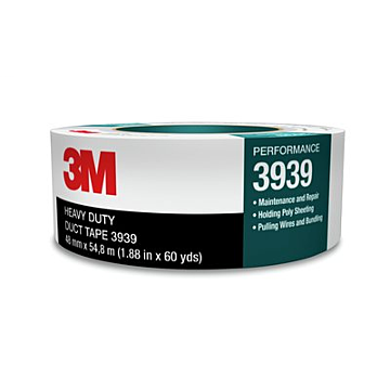3M Heavy-Duty 9 mil Duct Tape (3939 Silver) 1.88 in. x 60 yd
