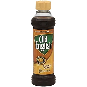Old English Scratch Cover Wood Polish for Light Wood - 8 oz